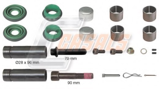 CASALS MD1046 Repair Kit, brake caliper
